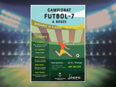 Cartel Campeonato Futbol-7